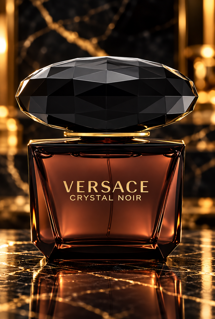 Versace Crystal Noir EDP 3.0 oz / 90 ml – Luxury Women's Perfume for Women