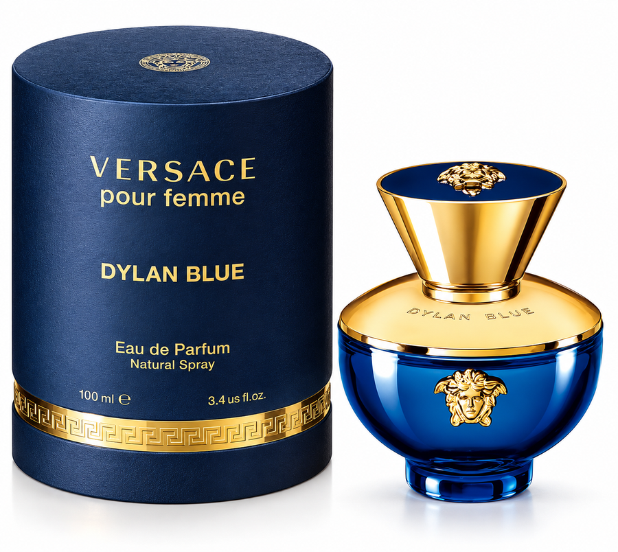 Versace -Dylan Blue Pour Femme EDP 3.4 oz / 100 ml – Women's Perfume for Women