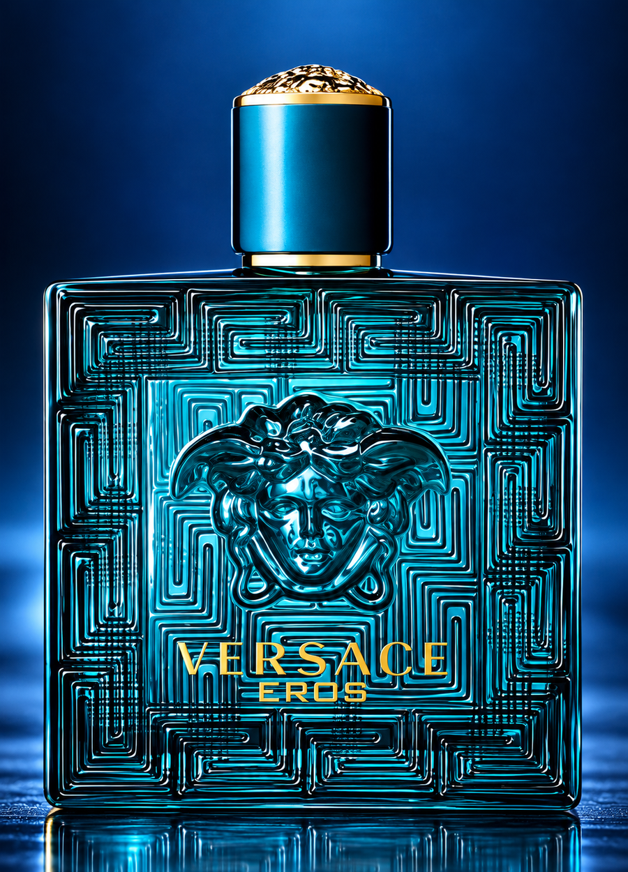 Versace Eros EDT for Men 3.4 oz / 100 ml – Designer Cologne Spray
