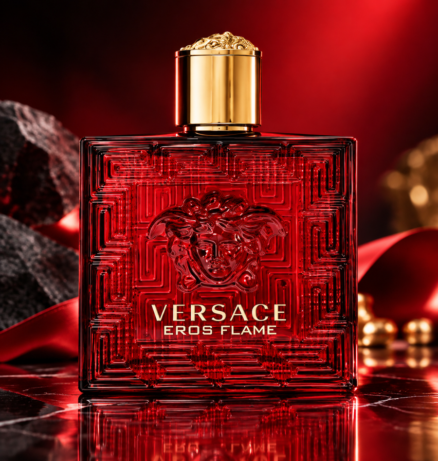 Versace Eros Flame Deodorant Spray for Men 3.4 oz / 100 ml – Luxury Fragrance